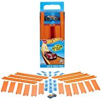 Los mejores  - Hot Wheels Track Builder- tramos de pista con vehículo incluido- accesorios para pistas de coches de juguete (Mattel…
